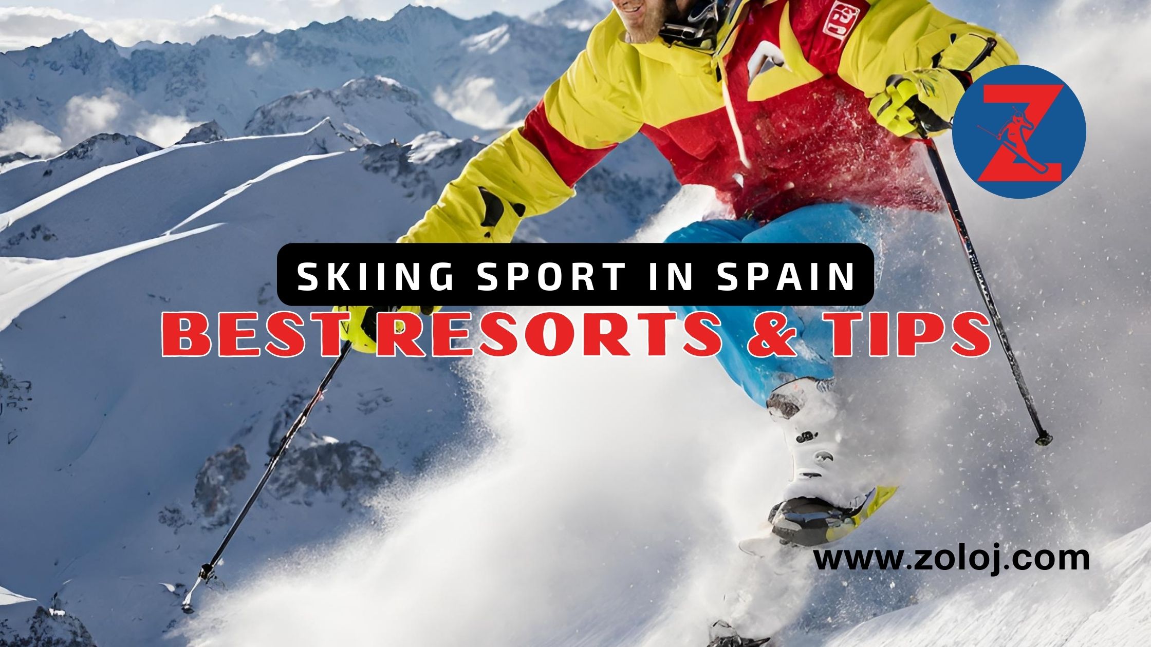 Skiing Sport in Spain